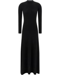 Tom Ford - Cashmere And Silk Dress Abiti Nero-Donna - Lyst