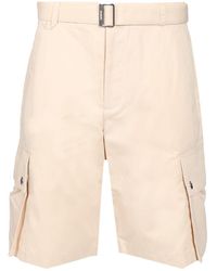 Jacquemus - Cargo Bermuda With Belt Trousers - Lyst