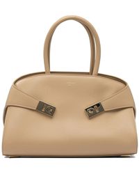 Ferragamo - Borse A Spalla E Tracolla Marrone-Donna - Lyst
