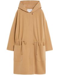 Max Mara - Soft Jersey Midi Coat - Lyst