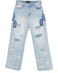 Who Decides War - Jeans Regular & Straight-Leg Jeans-Uomo - Lyst