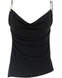 VALENTINA BANELLA - 'Draped Washing Clip Gala' Top - Lyst