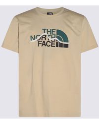 The North Face - Sand Cotton T-Shirt - Lyst