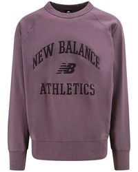 New Balance - Sweatshirt - Lyst