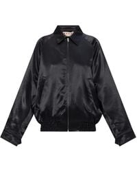 Marni - Satin Bomber Jacket - Lyst