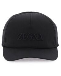 ZEGNA - Baseball Cap With Logo Embroidery - Lyst