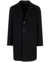 Tagliatore - Wool And Cashmere Coat Coats - Lyst