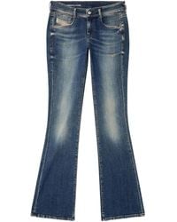 DIESEL - Jeans Svasati D-Ebbey 1969-Donna - Lyst