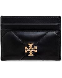Tory Burch - Kira Diamond Leather Card Case - Lyst