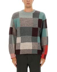 Paul Smith - Patchwork Knitting - Lyst