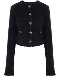 Balenciaga - Giacca Crop - Lyst