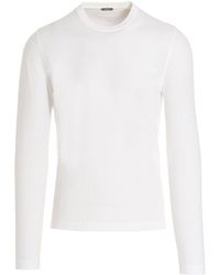 Zanone - Ice Cotton Long-sleeved T-shirt - Lyst