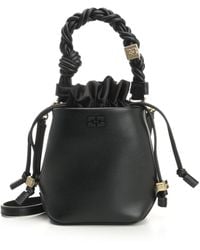 Ganni - Bou Handbags Nero-Donna - Lyst