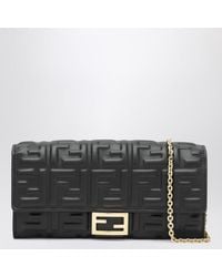 Fendi - Baguette Continental Wallet With Chain - Lyst