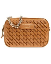 Emporio Armani Exclusive - Leahter Camera Bag - Lyst