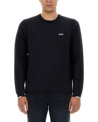 BOSS - Sweatshirt With Logo-Uomo - Lyst