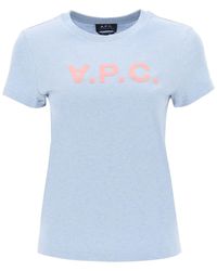 A.P.C. - T Shirt Logo V.P.C. - Lyst