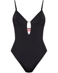 DIESEL - Ufby Oval D Bodysuit - Lyst