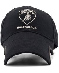 Balenciaga - Cotton Baseball Hat - Lyst