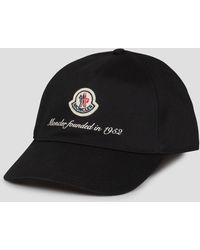 Moncler - Gabardine baseball cap - Lyst