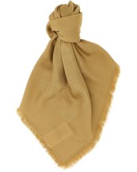 Gucci - Gg Jacquard Shawl Sciarpe-Donna - Lyst