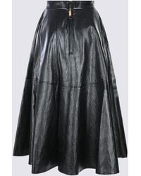 Elisabetta Franchi - Skirts Blacks And Greys-Donna - Lyst