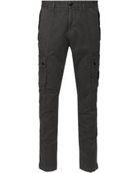 Stone Island - Cotton Cargo Pants Trousers - Lyst