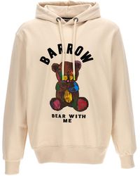 Barrow - Printed Hoodie Sweatshirt - Lyst