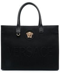 Versace - La Medusa Large Tote Bag - Lyst