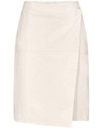 Loulou de Saison - Leather Skirts Neutral - Lyst