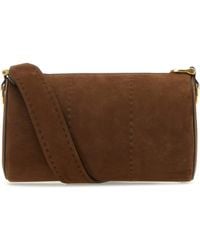 Max Mara - Nabuk Small Crossbody Bag - Lyst