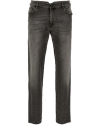 PT Torino - Rock Skinny Jeans Grigio - Lyst