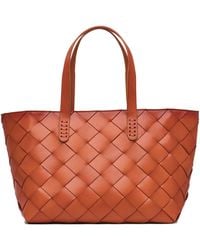 Dragon Diffusion - Crossover 4 Cm Diagonali Ceste Cestino Tote 40 X23 X17 Cm - Lyst