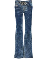 DIESEL - 1969 E-Ebby Fse Jeans Blu - Lyst