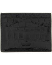 Tom Ford - Crocodile Leather Card Holder - Lyst