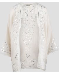 P.A.R.O.S.H. - Within embroidered cardigan - Lyst