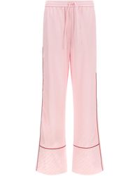Off-White c/o Virgil Abloh - 'Jacquard Satin Pajama' Pants - Lyst