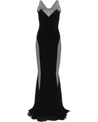 Norma Kamali - 'Low Back Racer Fishtail' Dress - Lyst