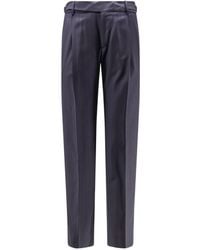 Dolce & Gabbana - Virgin Wool Trousers With Pinces - Lyst