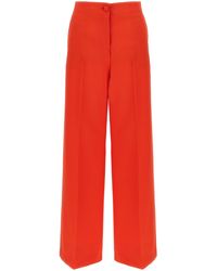 Brioni - Camilla Pantaloni Rosso-Donna - Lyst