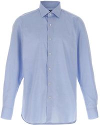 Finamore 1925 - Napoli Camicie Celeste-Uomo - Lyst