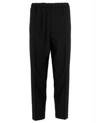 Jil Sander - Gabardine Trousers - Lyst