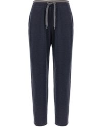 Brunello Cucinelli - English Ribbed Trousers - Lyst