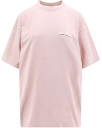 Balenciaga - Cotton T-Shirt With Political Campaign Embroidered Logo - Lyst