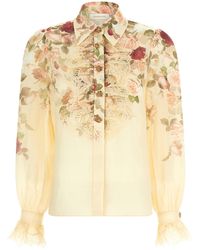 Zimmermann - 'Hypnotic Tux' Shirt - Lyst