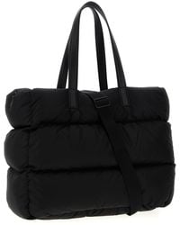 Moncler Aq Drawstring Tote Bag in Black for Men | Lyst