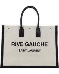 Saint Laurent - Ysl Bv Tote Rive Gau E_new Sen - Lyst