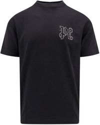 Palm Angels - Monogram Slim T-Shirt - Lyst