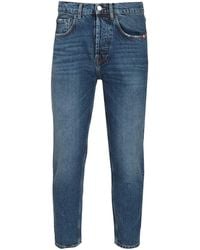 AMISH - Jeremiah Jean Jeans Blu-Uomo - Lyst