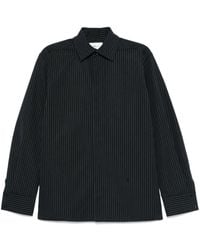 Saint Laurent - Stripe Cotton Shirt - Lyst
